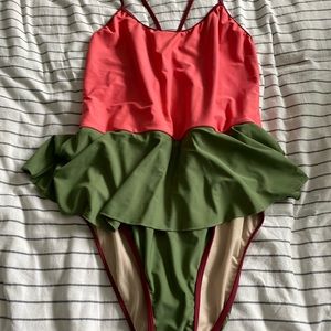 MOTT50 Peplum Swimsuit